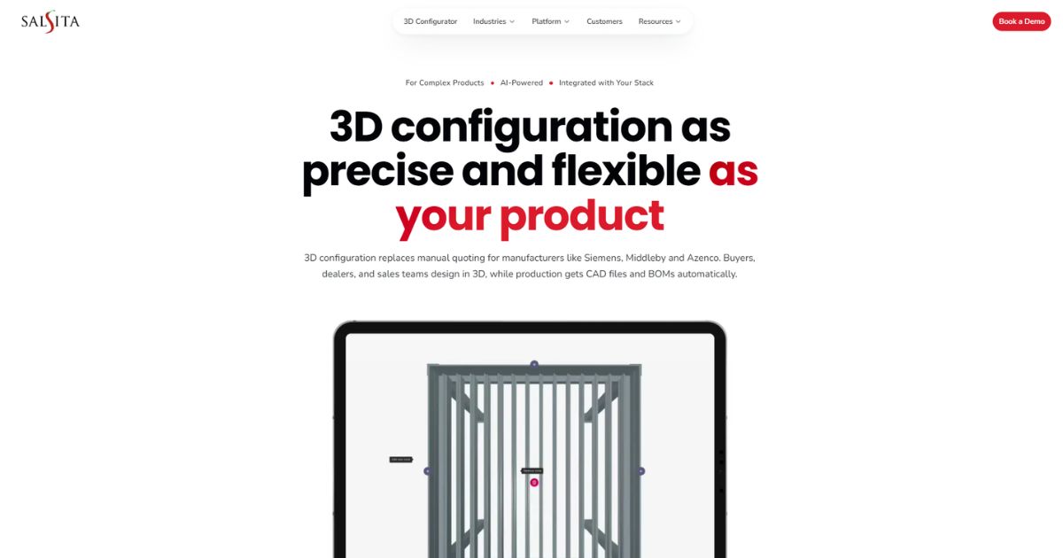 Salsita cpq homepage